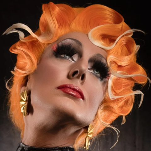 portrait lady maxx drag queen